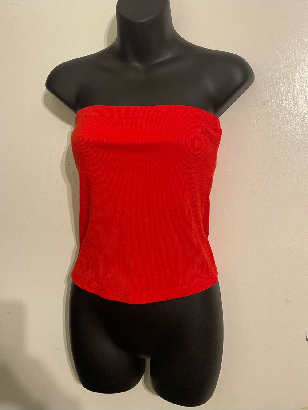 a new day Strapless Red Tube Top